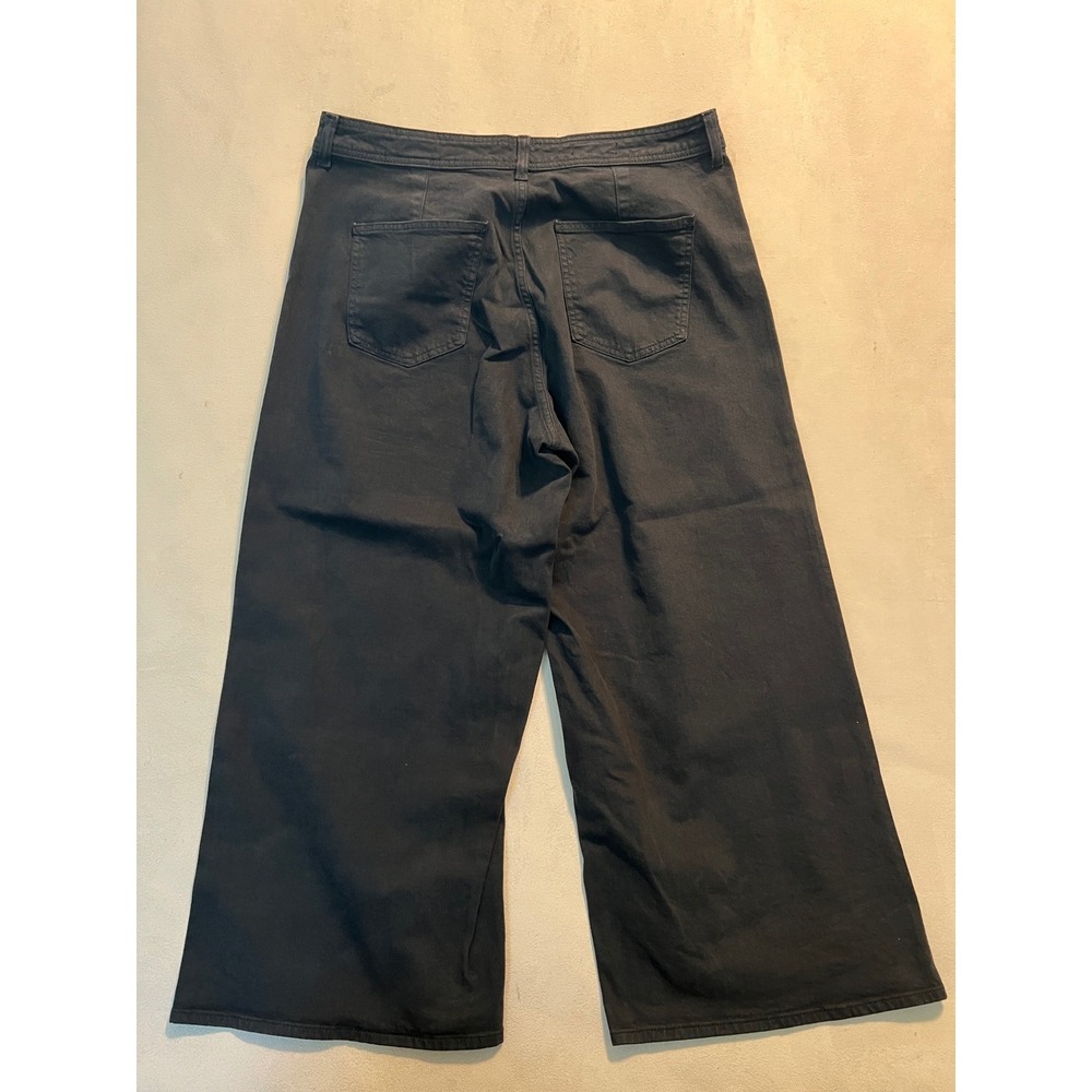 Universal Thread Womens High-Rise Sailor Wide Leg Pants Black Size 17 - Picture 2 of 12